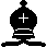 chess piece black bishop