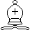 chess piece white Bishop